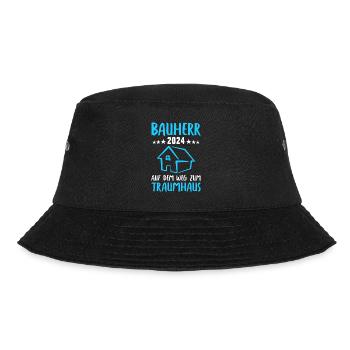 Builder 2024 We build our dream house builders - Bucket Hat - black - Front - Lela (165cm)