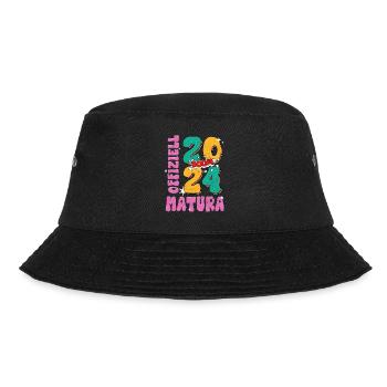 Matura 2024 OFFIZIELL Abschluss Maturanten - Bucket Hat - Schwarz - Vorne - Lela (165cm)