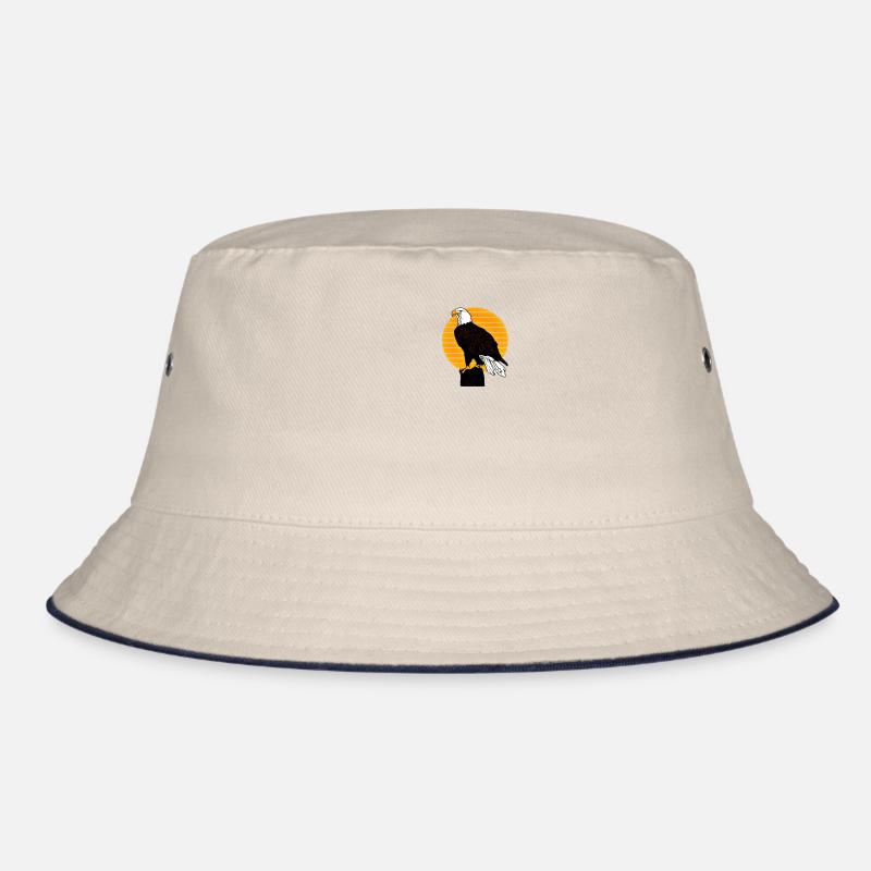 Pygargue à tête blanche - Aigle oiseau Design graphique Bob