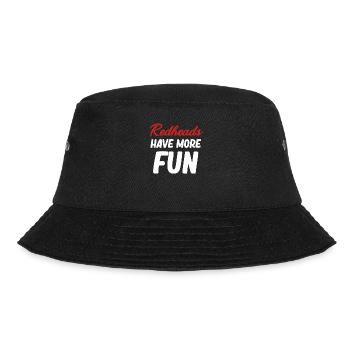 Redheads Have More Fun British-Irish St. - Bucket Hat - black - Front - Lela (165cm)