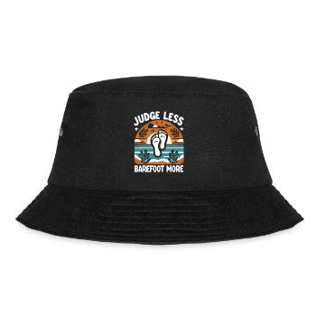 Barefood Lifestlye Ntural Foot Health Foot - Bucket Hat - black - Front - Lela (165cm)