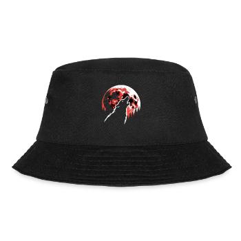 Horror Dog Halloween Spooky Dog Lover Gothic Dog - Bucket Hat - Schwarz - Vorne - Lela (165cm)