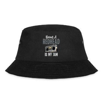 Redhead Gifts - Bucket Hat - Schwarz - Vorne - Lela (165cm)