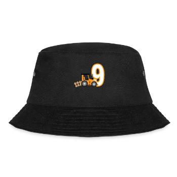 9e anniversaire tracteur 9 ans chemise d’anniversaire - Bob - noir - Devant - Lela (165cm)