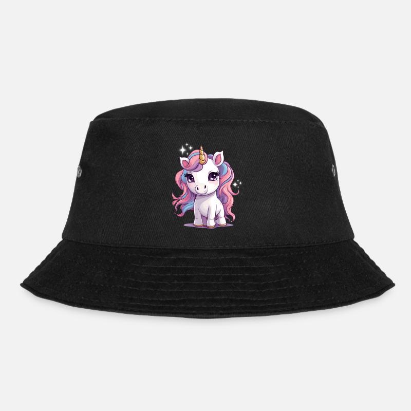 Adorable petite licorne - Bob - noir