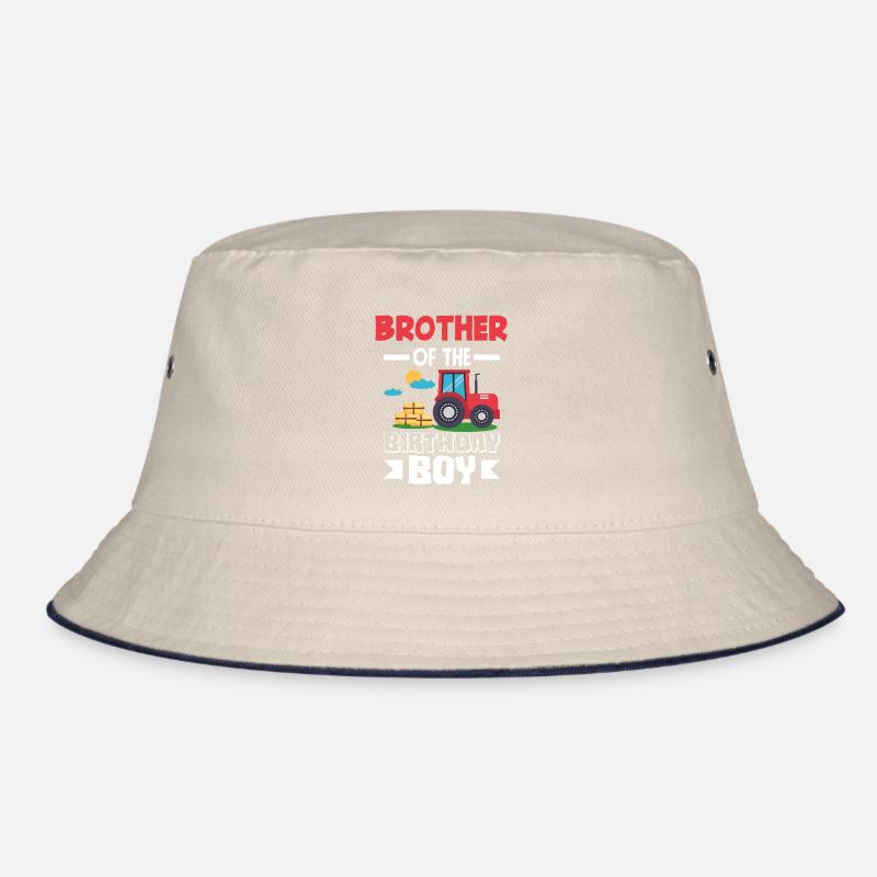 Brother from Birthday Boy Tractor Bucket Hat