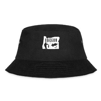 Oregon - Bucket Hat - Schwarz - Vorne - Lela (165cm)