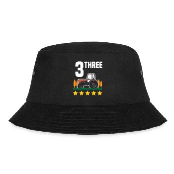 3ème anniversaire tracteur 3 ans anniversaire chemise - Bob - noir - Devant - Lela (165cm)