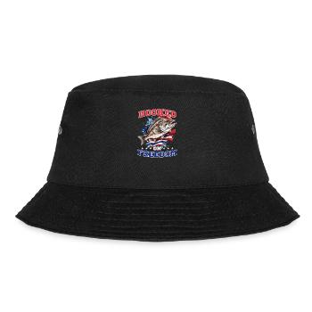 Pêcheur accroché au drapeau de pêche - Bob - noir - Devant - Lela (165cm)