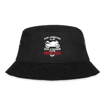 For biking in top shape - Bucket Hat - black - Front - Lela (165cm)