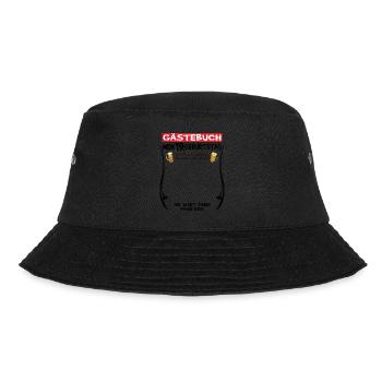 19th Birthday Man and Woman Guestbook - Bucket Hat - black - Front - Lela (165cm)
