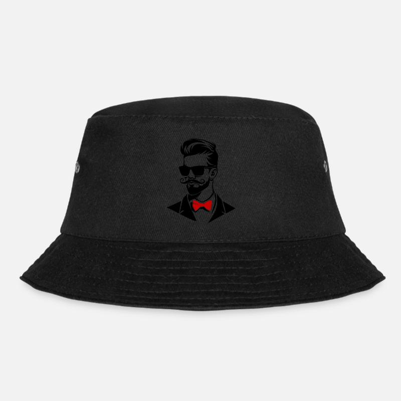 Bräutigam Stylisch - Bucket Hat - Schwarz