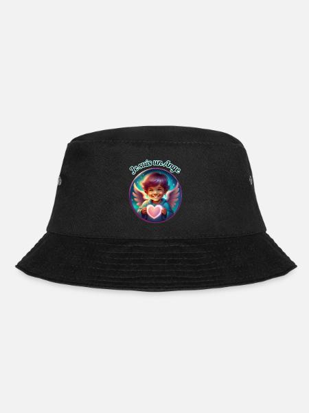 I'm an Angel - Bucket Hat - black