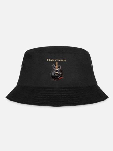 Electric Groove - Bucket Hat - black