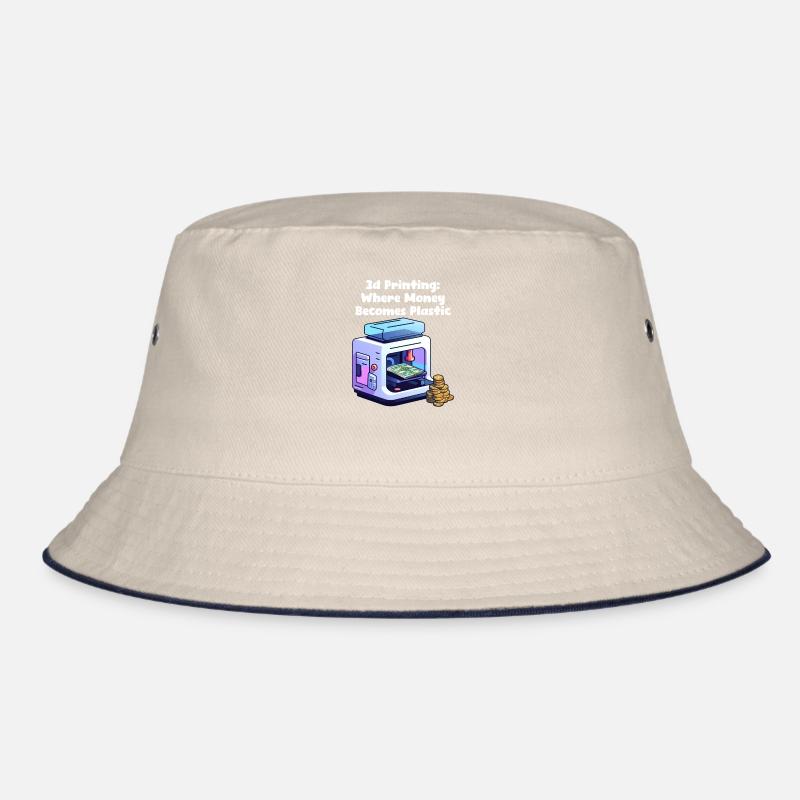 3D-Druck 3D-Druck Geld wird Plastik Bucket Hat