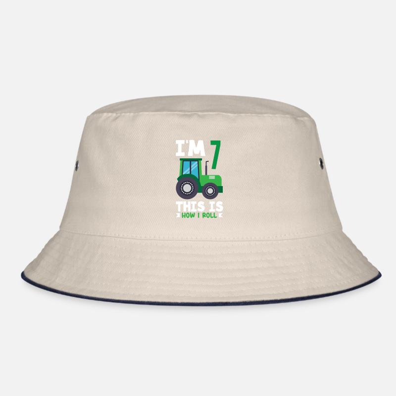 1. Geburtstag Traktor 1 Jahr Geburtstagsshirt Bucket Hat