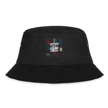 A Stamp Album's Joy: Collector's Pride - Bucket Hat - black - Front - Lela (165cm)