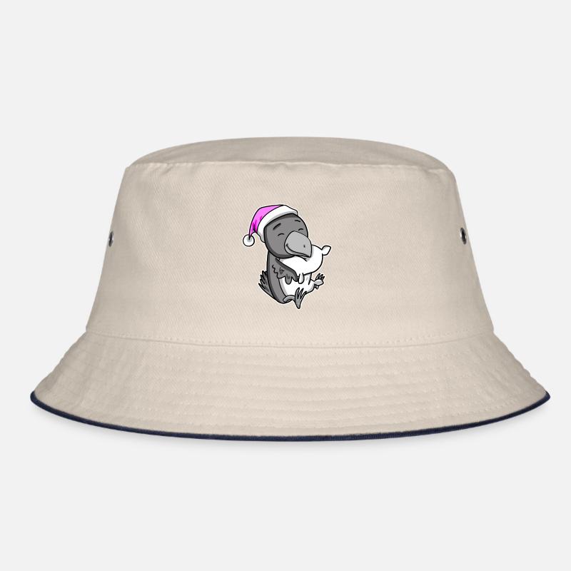 Krähe Müde Ausschlafen Schlafen Mädchen Bucket Hat