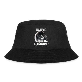 Slava Ukraini Ukraine Cadeau de soldats - Bob - noir - Devant - Lela (165cm)