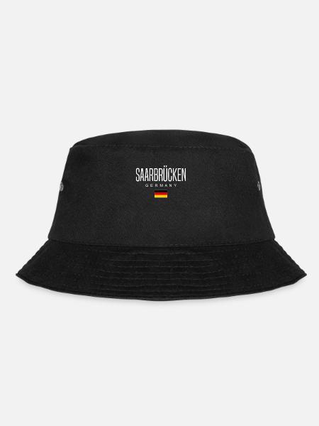 Saarbrücken - Bucket Hat - Schwarz
