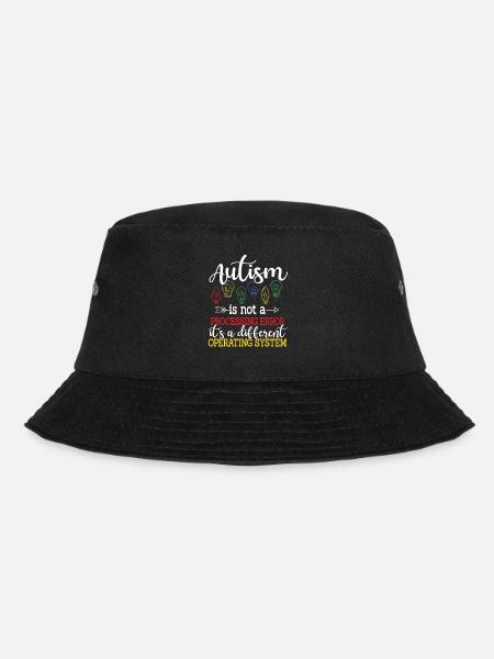 Autism - Bucket Hat - black