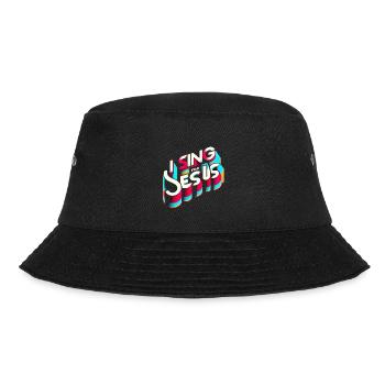 I Sing For Jesus 6 - Bucket Hat - black - Front - Lela (165cm)