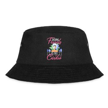 Skincare Esthetician Skin - Bucket Hat - Schwarz - Vorne - Lela (165cm)