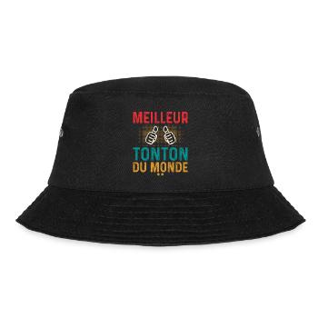 Meilleur Tonton cadeau anniversaire tonton - Bob - noir - Devant - Lela (165cm)
