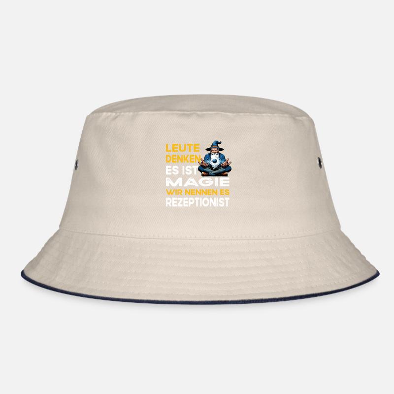 People Thinking Magic Receptionist Reception Bucket Hat