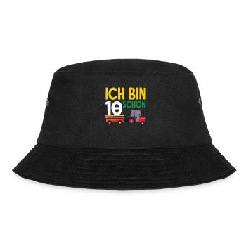 10e anniversaire tracteur 10 ans anniversaire chemise - Bob - noir - Devant - Lela (165cm)