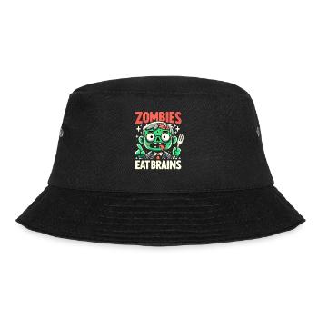 Horrorfilm-fan Zombie-horror Klassischer - Bucket Hat - Schwarz - Vorne - Lela (165cm)
