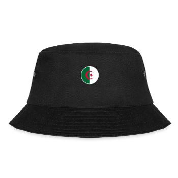 Algerien Algerische Flagge Algerier - Bucket Hat - Schwarz - Vorne - Lela (165cm)