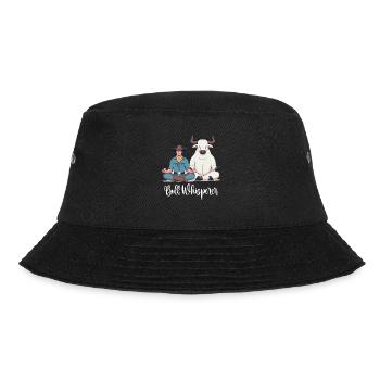 Rodeo Bull Riding Livestock Show Farmer Cattle - Bucket Hat - black - Front - Lela (165cm)