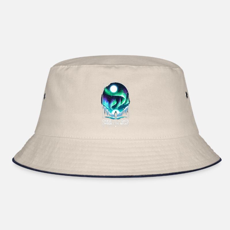 Aurora Aurora Tracker Alaska Wilderness Bucket Hat