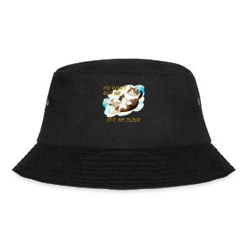 CAT MY CLOUD - Bucket Hat - black - Front - Lela (165cm)