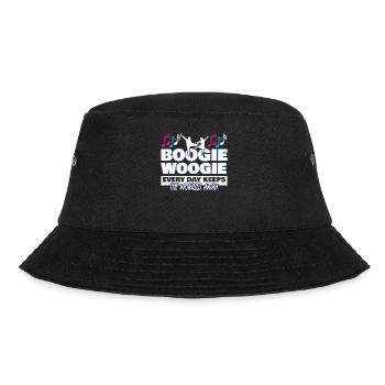 Boogie Woogie Dance Retro Swing - Bucket Hat - black - Front - Lela (165cm)
