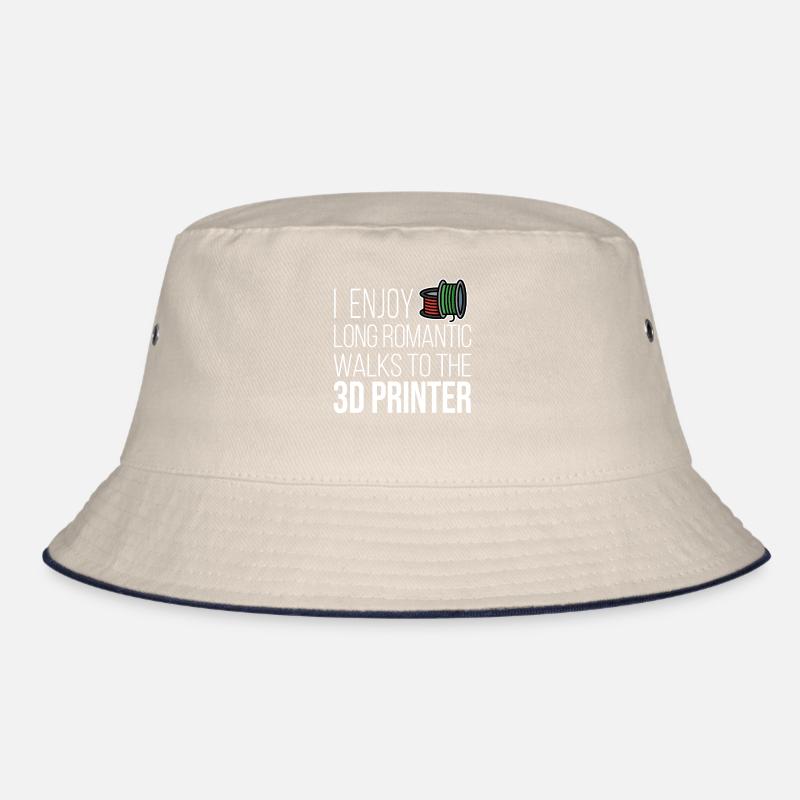 I Enjoy Romantic Walk 3D Printer Filament CNC Bucket Hat