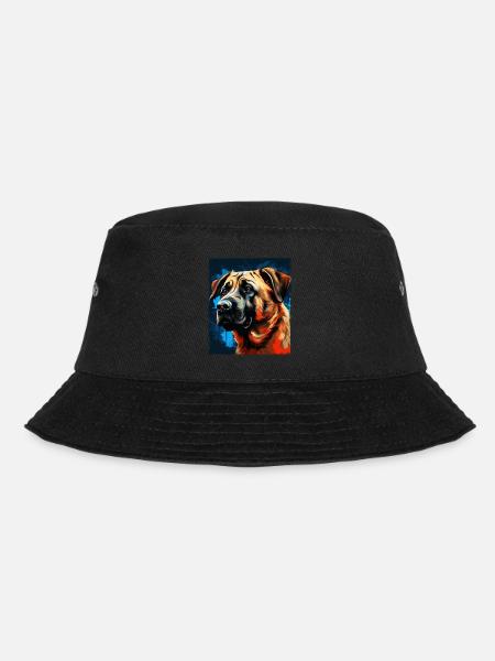 Portrait de chien Kangal - Bob - noir