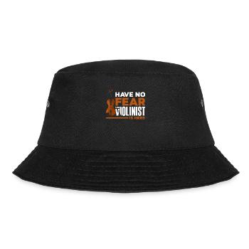 Geige Violine Geigenspieler Violinenspieler - Bucket Hat - Schwarz - Vorne - Lela (165cm)