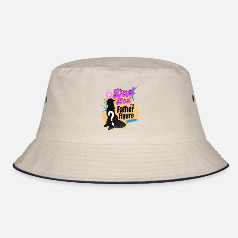 it's not a dad bod its a father figure Bucket Hat