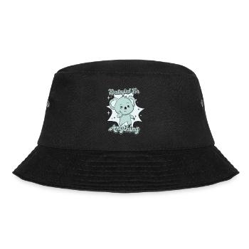 Koalafied For Anything Koalabear Eucalyptus Lover - Bucket Hat - black - Front - Lela (165cm)