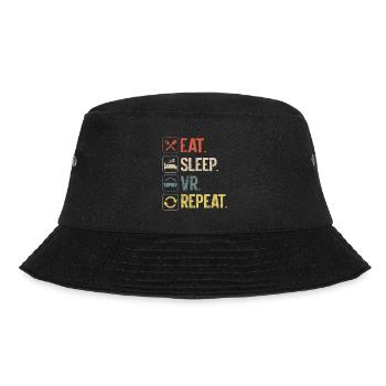 Virtual Reality VR Gamer Funnz - Bucket Hat - black - Front - Lela (165cm)