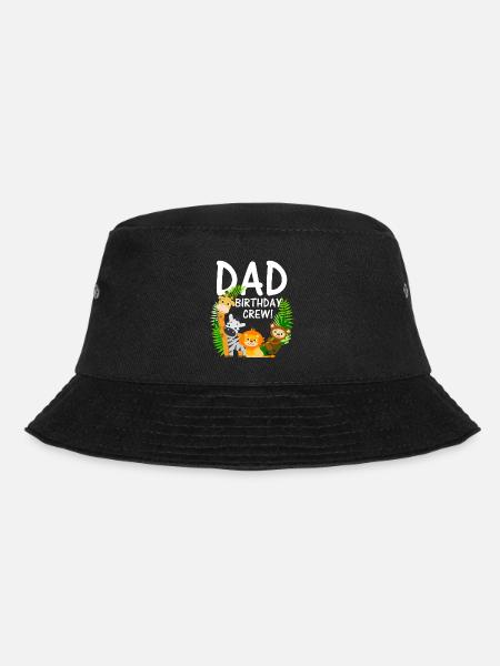 Papa équipage d’anniversaire Jungle Safari - Bob - noir