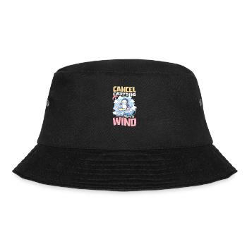 Kite Surf Annuler Tout Il y a du Vent - Bob - noir - Devant - Lela (165cm)