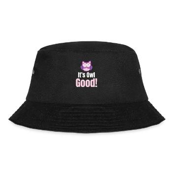 Es Ist Eule Gut! Wortspiele Halloween-kostüm - Bucket Hat - Schwarz - Vorne - Lela (165cm)