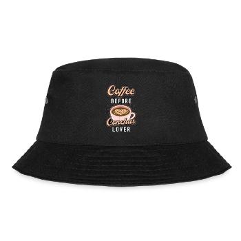 Conchas Lover Coffee Mexican Sweet Coffee Lover - Bucket Hat - Schwarz - Vorne - Lela (165cm)