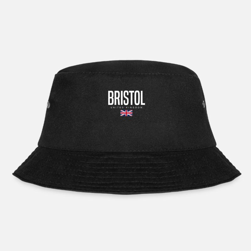 Bristol, United Kingdom - Bucket Hat - black