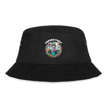 Garten Gartenfee Gärtnerin Gießkanne Blumen Sonne - Bucket Hat - Schwarz - Vorne - Lela (165cm)