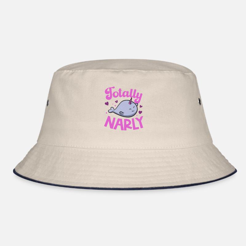 Narwal Einhornwal Bucket Hat