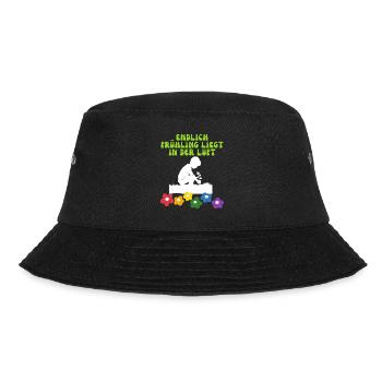 Spring is finally in the air for gardeners - Bucket Hat - black - Front - Lela (165cm)